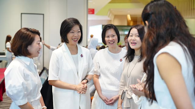 人民行动党妇女团征集公众意见 助应对低生育率问题