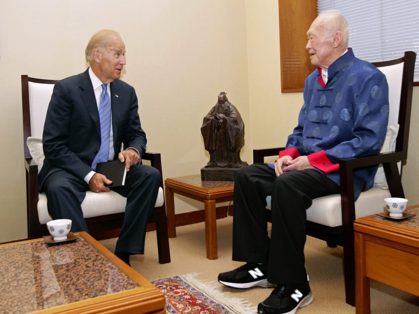The Bidens visit Singapore