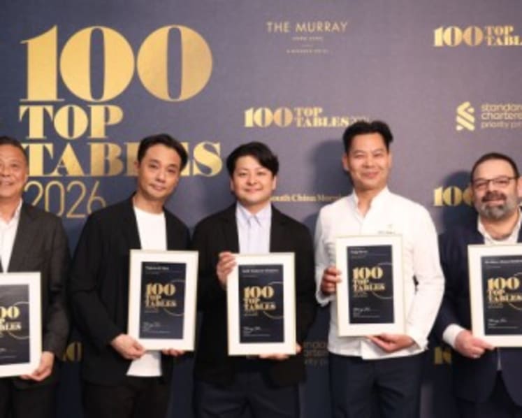 Galaxy Macau’s Quintet of Fine-Dining Restaurants Recognised in SCMP’s "100 Top Tables 2026" Restaurant Guide