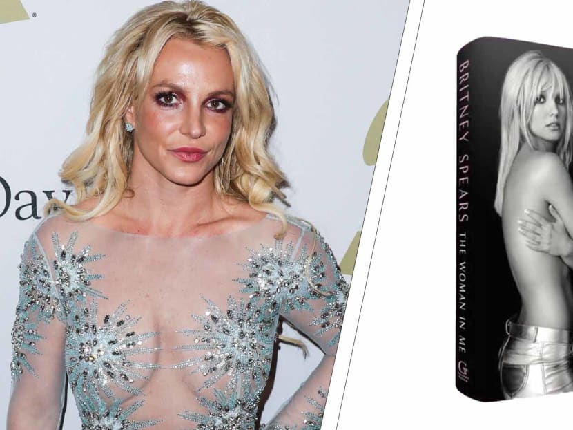 Britney Spears unveils cover of upcoming memoir featuring topless shot