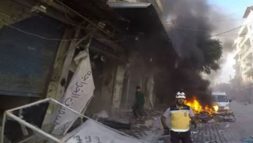 Lebih 110 maut dalam serangan dron di kolej tentera Syria Lebih 110 maut dalam serangan dron di kolej tentera Syria