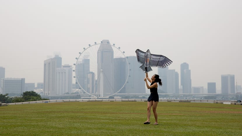 Unfazed by haze: S’poreans head outdoors despite PSI readings inching up on Sunday