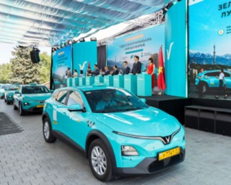 Green SM officially launches all-electric ride-hailing service in Kazakhstan