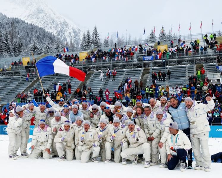 Biathlon-German Klopp brings soccer sparkle to Olympic biathlon venue