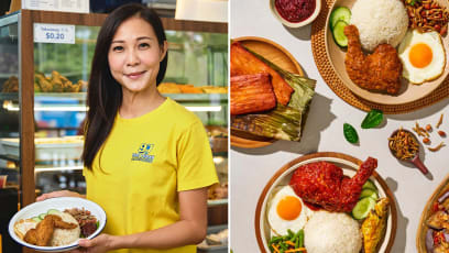 Vivian Lai “Lookalike” Nasi Lemak Hawker Opens Restaurant, Spent $170K On New Outlet