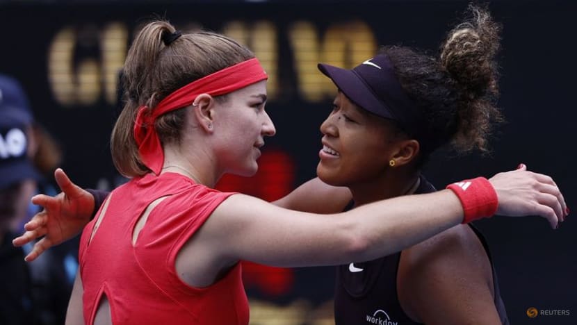 Osaka delights in revenge over Muchova at Australian Open Osaka delights in revenge over Muchova at Australian Open