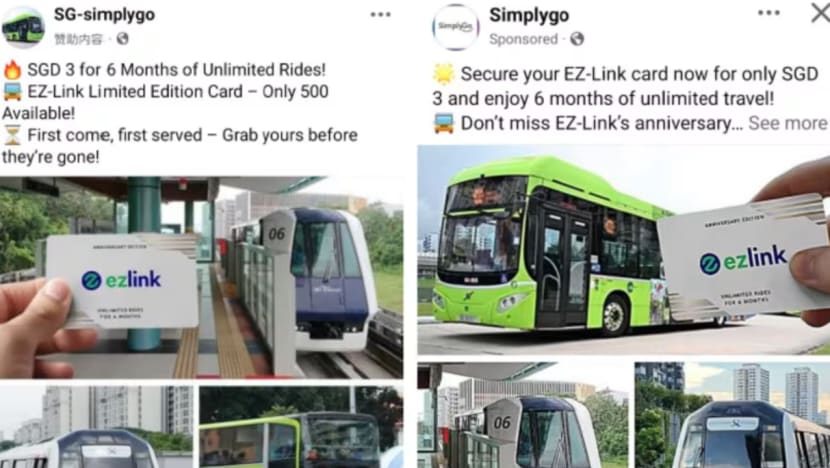Awas! Jangan terpedaya skim penipuan libatkan tawaran palsu EZ-Link, SimplyGo