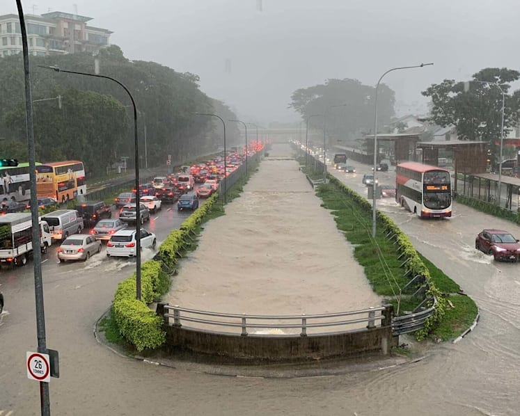 Weekend flash floods show that S’pore needs to invest more to deal with effects of climate change: Grace Fu