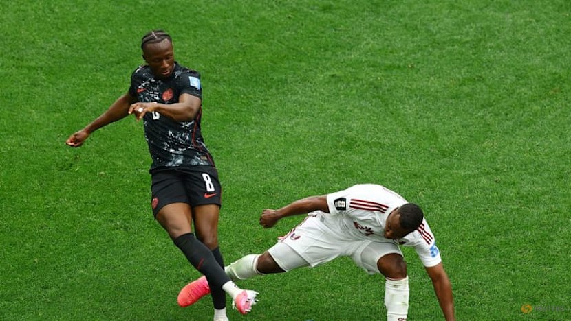 Qatar's sports minister, Madibo visit Canada's injured Kone