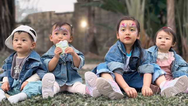 香港娱乐圈星二代聚会萌爆　父母累翻：辛苦过拍旅游节目