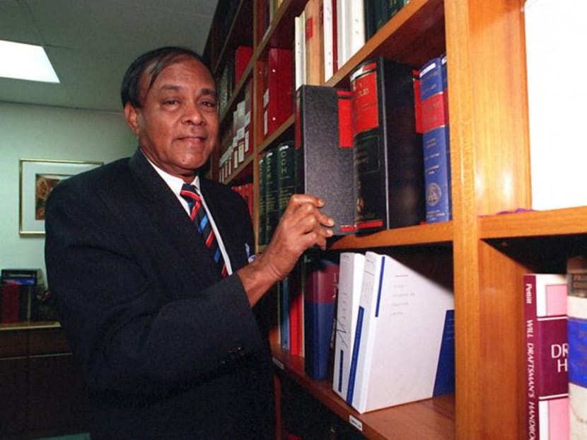 Former Football Association of Singapore chairman N Ganesan. Photo: The New Paper