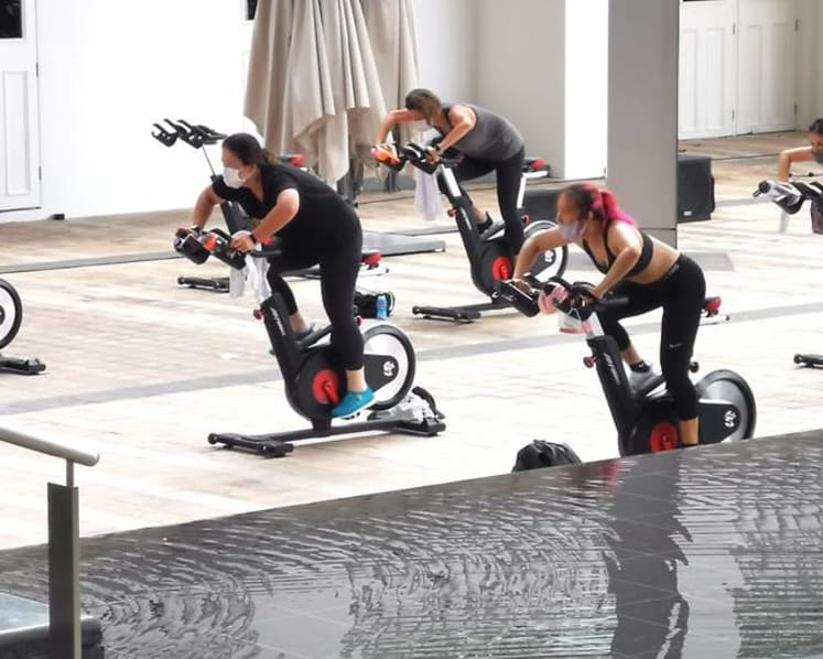 Exercising with your mask on? Fitness experts caution against pushing too hard amid new COVID-19 rules