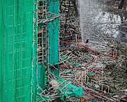 Hong Kong orders scaffold netting to be removed at over 200 sites in wake of inferno