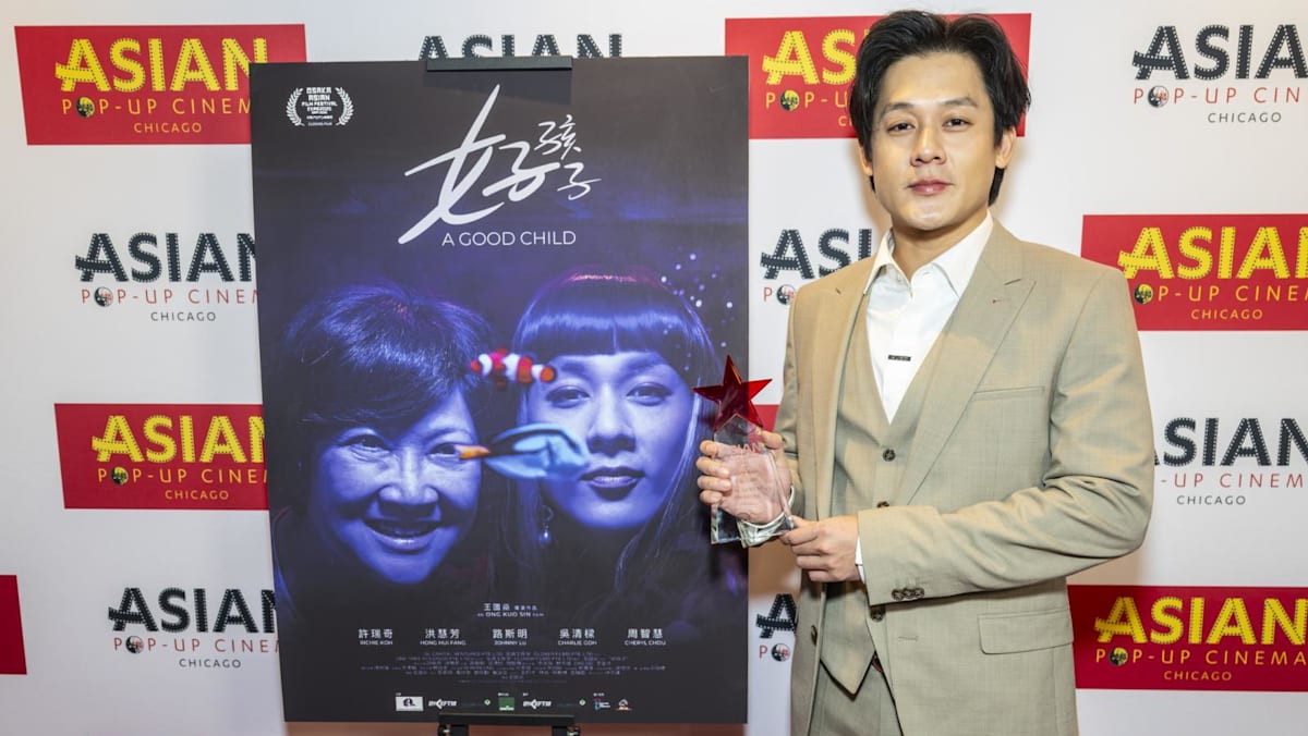 Singaporean actor Richie Koh receives Bright Star Award at film festival in Chicago