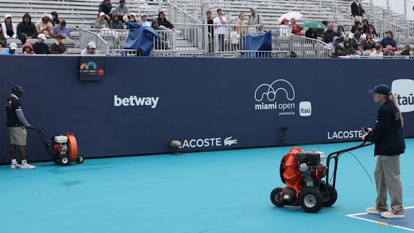 Full day of play cancelled at Miami Open due to rain