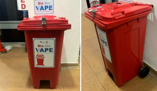 'Vape bins' to be placed across Singapore; no penalties for surrendering devices