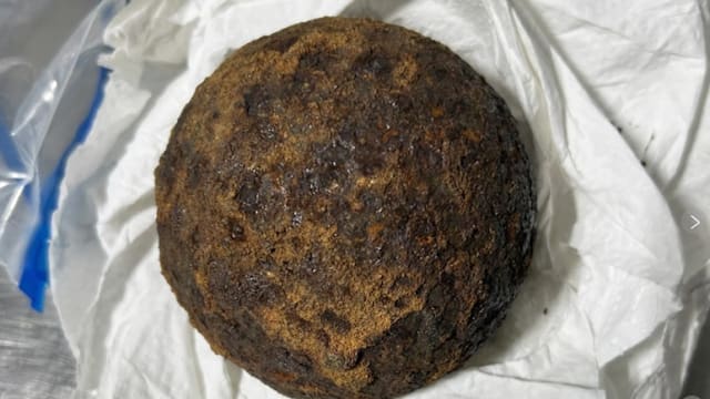 机场安检查获炮弹 竟是美国内战时期文物