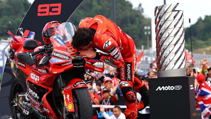 Ducati's Marquez wins his seventh MotoGP title at Japanese Grand Prix