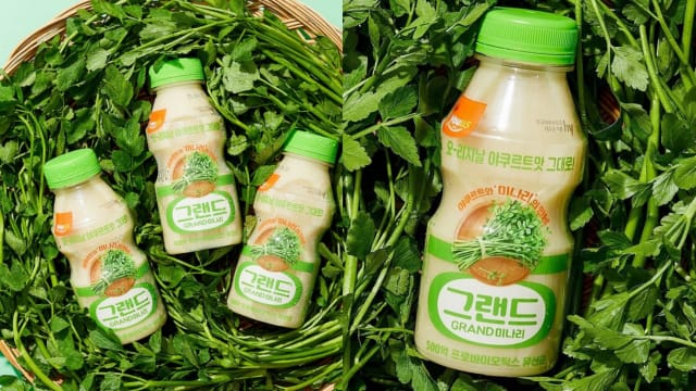 韩国人有多爱水芹菜，连饮料也不放过？