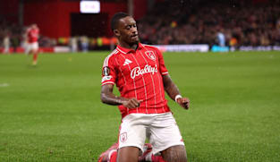 Forest's Hudson-Odoi to miss rest of season after thigh surgery