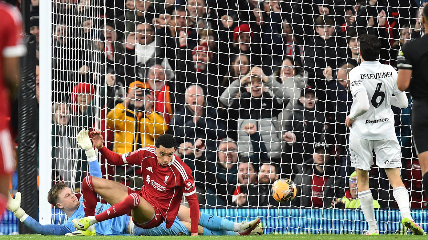 英格兰足总杯：利物浦4比1击败巴恩斯利 顺利晋级