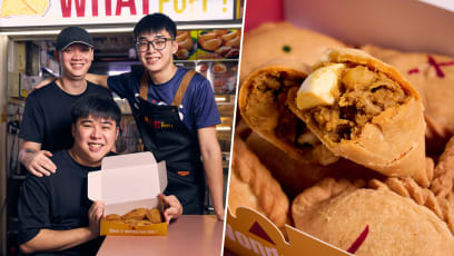 Curry Puff Hawker’s Dad Urged Him To Skip Uni, He Chose To Juggle Undergrad Studies & Stall