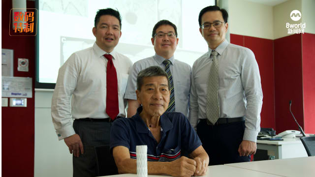 七旬伯术后主动脉瘤持续变大 进行定制化微创修复术后已好转