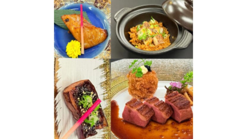 Six-Hands Set Inspired by Innovative Exotica Umami EX M Sauce Comes to Sagano & Flint
