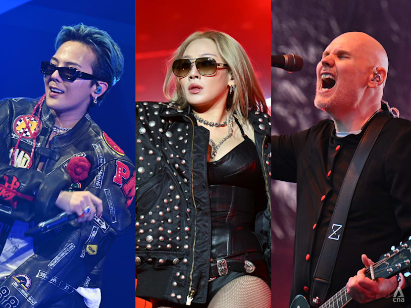 F1 Singapore Grand Prix 2025 concerts: Elton John, G-Dragon, Foo Fighters, Smashing Pumpkins and CL