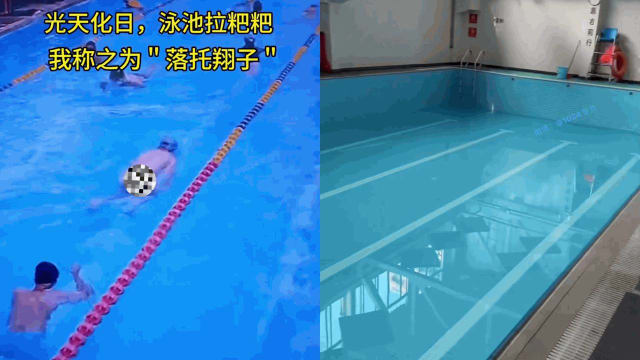 疑在泳池里拉屎中国男子赔逾1000元 网民：真恶心！