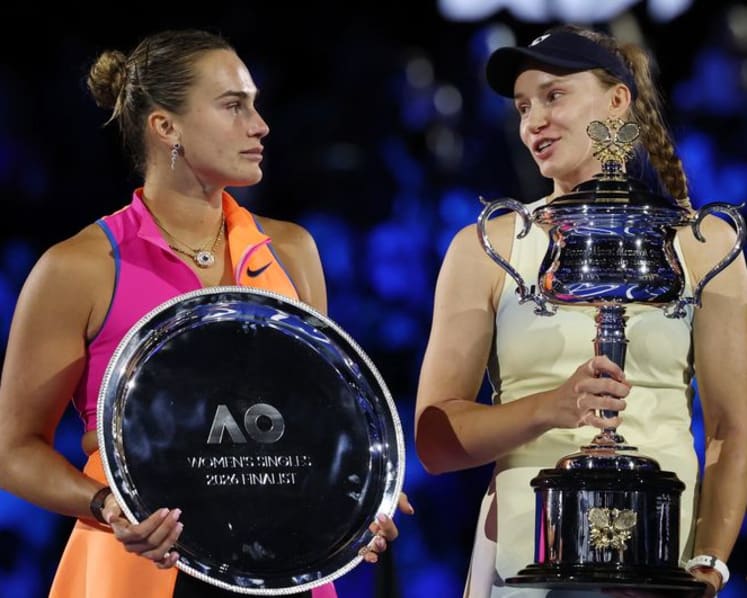 Red-hot Rybakina resists Sabalenka to reign at Australian Open