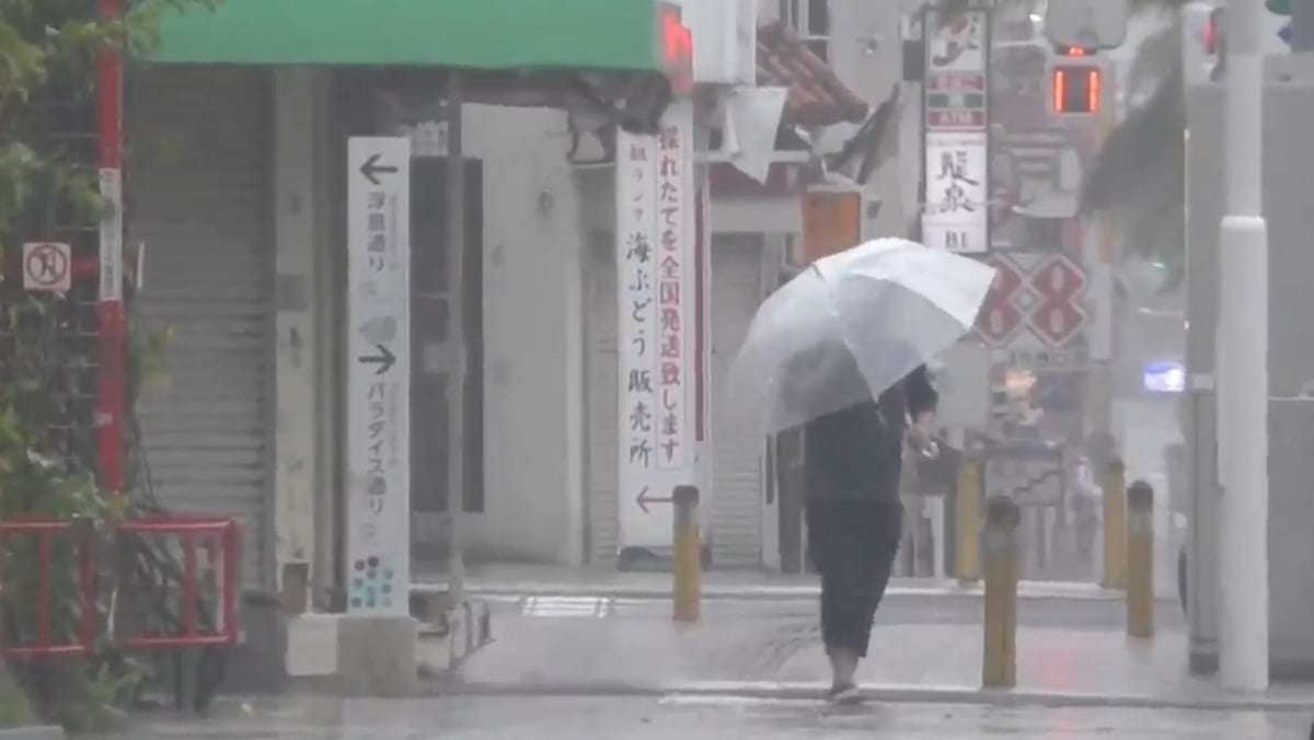 Typhoon Dolphin hits Japan's Okinawa, China shuts ports ahead of landfall
