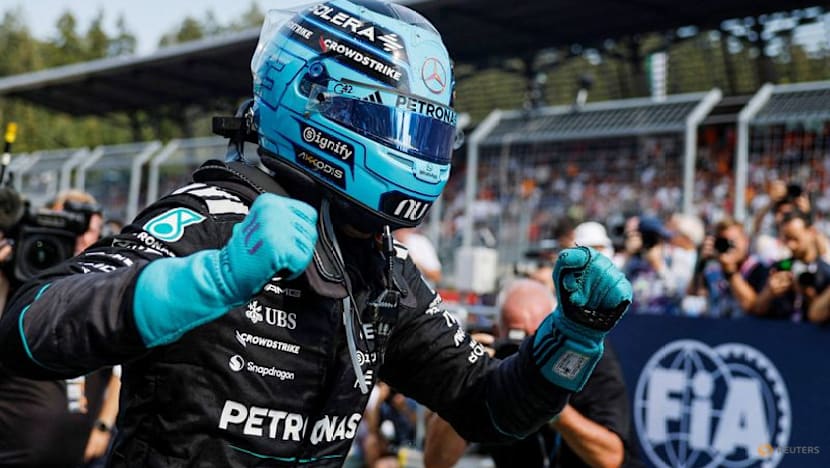 Russell ends long wait with 'cold-blooded' win