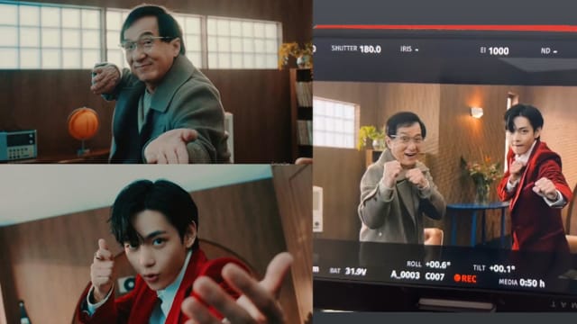 神仙组合！成龙、BTS V合作拍广告