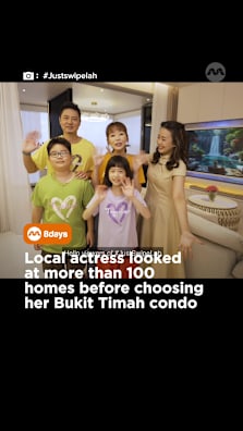 She had a strange sense of déjà vu during this viewing. #8dayssgLocalEnt  #8dayssg #YvonneLim #celebhomes #housetour