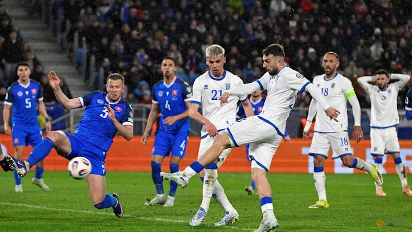 Kosovo stun Slovakia to book playoff final at home to Turkey