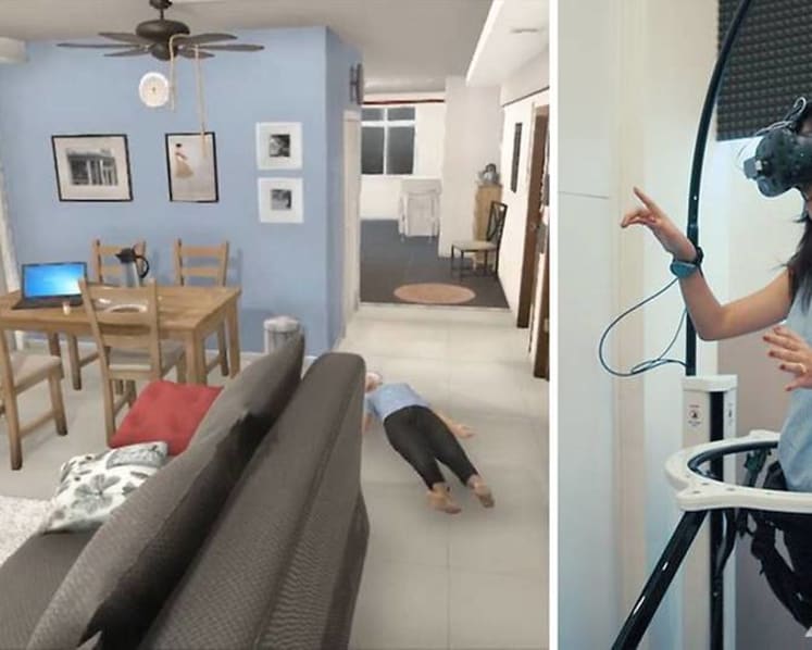 ‘Like being in a baby walker’: Trying out the VR technology used to train crime scene specialists 