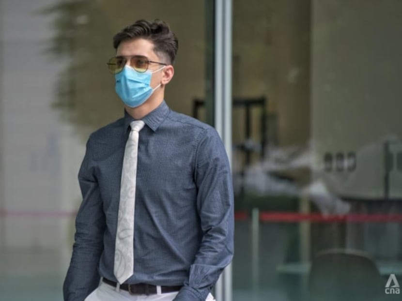 Stephan Kovalkov at the State Courts on Nov 12, 2021.