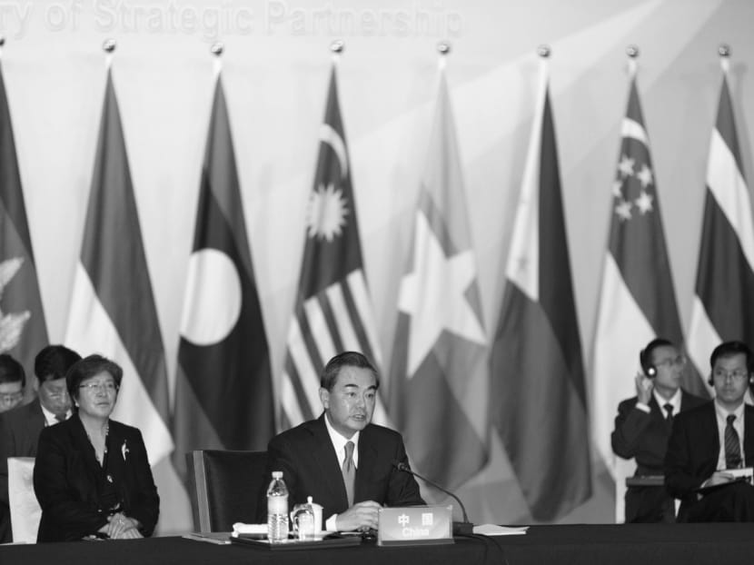 Chinese Foreign Minister Mr Wang Yi announced that China, Brunei, Cambodia and Laos had reached a ‘consensus’ on South China Sea, but Beijing appears to have lost the plot when it comes to the territorial dispute in the strategic waters. PHOTO: AFP Chinese Foreign Minister Mr Wang Yi announced that China, Brunei, Cambodia and Laos had reached a ‘consensus’ on South China Sea, but Beijing appears to have lost the plot when it comes to the territorial dispute in the strategic waters. PHOTO: AFP