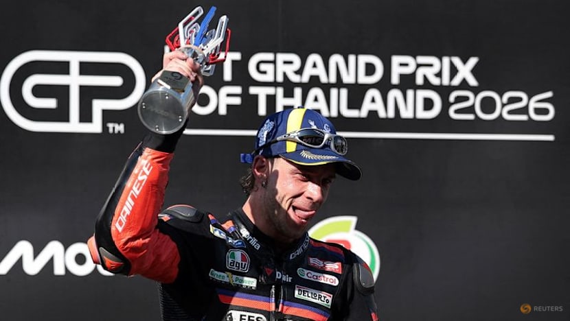 Aprilia's Bezzecchi wins Thailand GP as Acosta takes championship lead