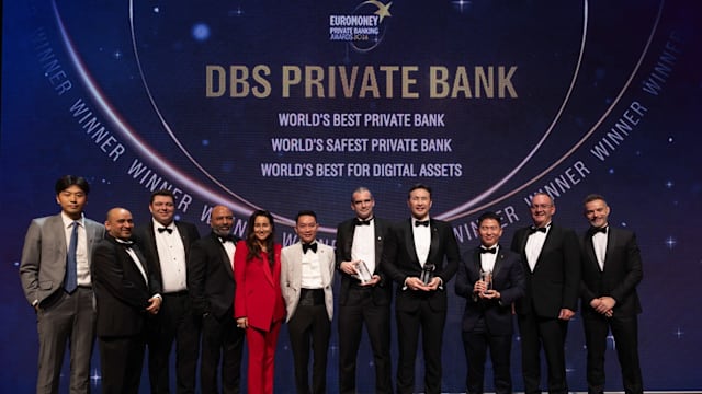 亚洲第一家 星展获《欧洲货币》选为全球最佳私人银行