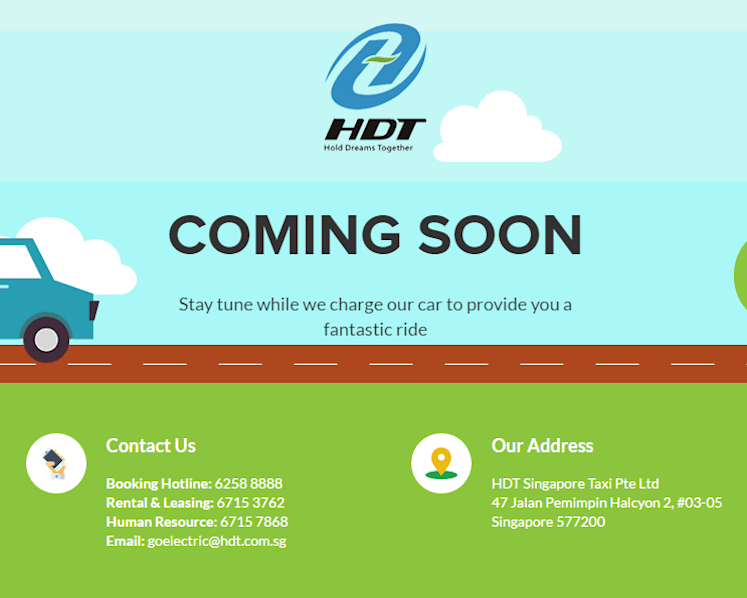 S’pore’s first electric taxi fleet to start operations in September