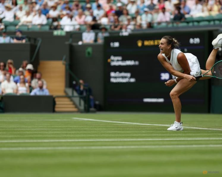 Sabalenka channels her inner Rocky to fend off Kessler challenge