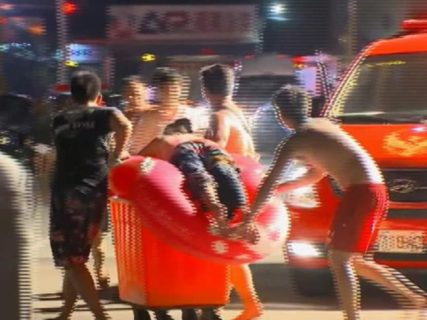 More than 500 injured as fire hits Taiwan water park party More than 500 injured as fire hits Taiwan water park party