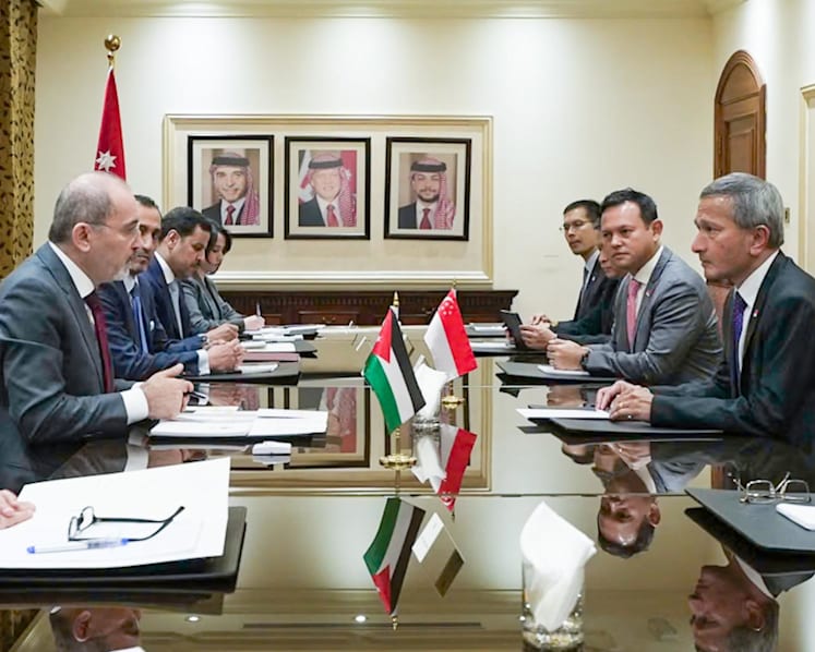 Vivian Balakrishnan meets Jordan counterpart amid Singapore's humanitarian aid mission for Gaza