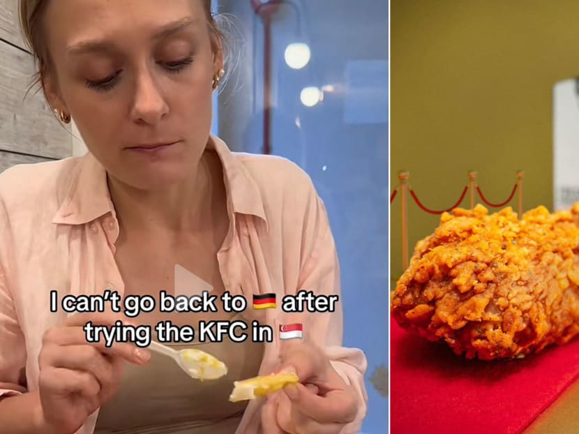 German TikToker divides S’porean netizens after praising local KFC German TikToker divides S’porean netizens after praising local KFC