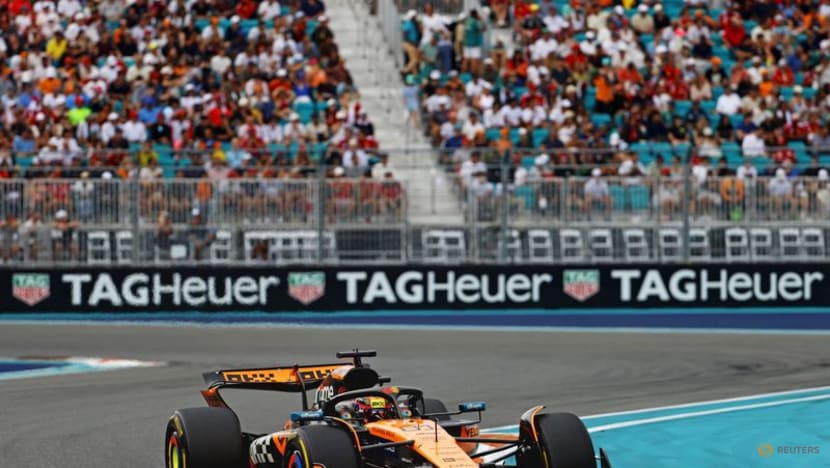 Piastri leads McLaren one-two in first Imola practice Piastri leads McLaren one-two in first Imola practice