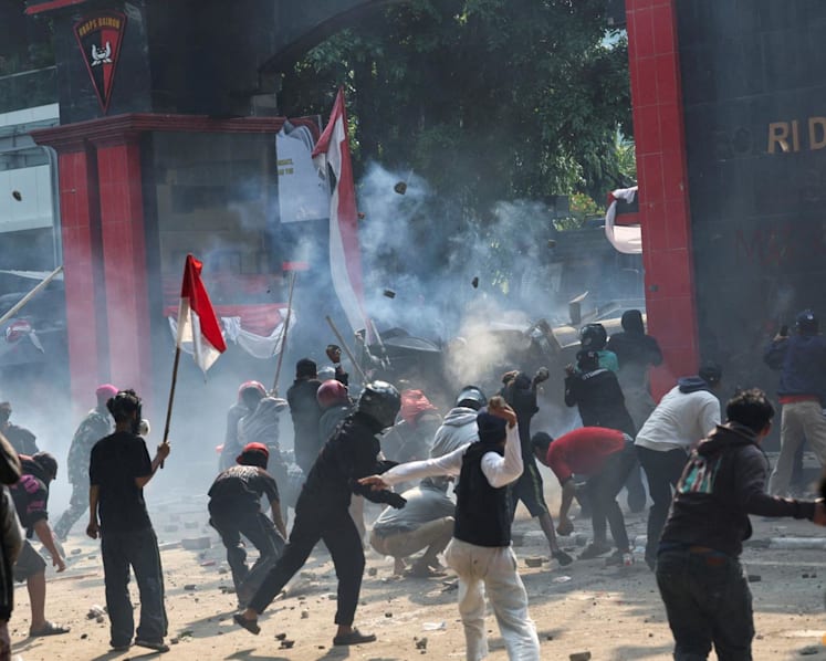 Police killing sparks Indonesia unrest in first major test for Prabowo presidency  
