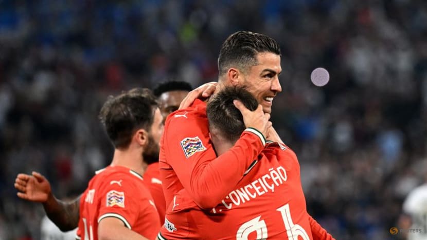 Ronaldo fires Portugal into Nations League final - CNA