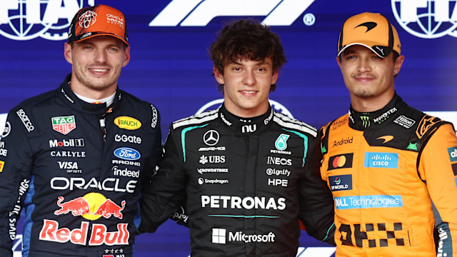 F1比利时大奖赛：安东内利夺得杆位